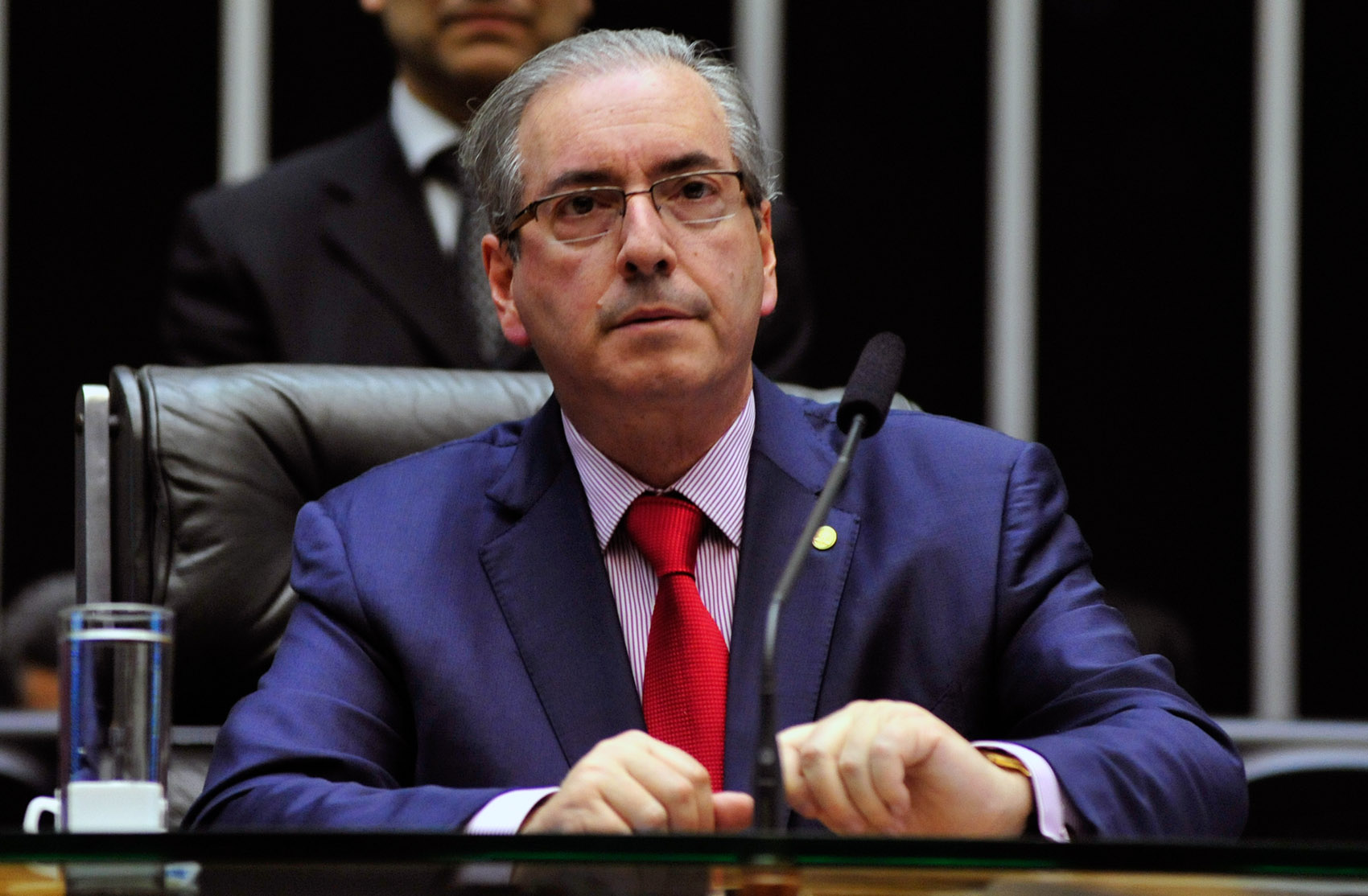O presidente da Câmara, Eduardo Cunha (Foto: Ailton de Freitas / Agência O Globo)