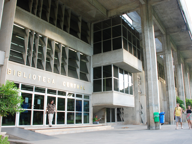 Biblioteca Central da UFPB (Foto: Felipe Gesteira/Jornal da Paraíba)