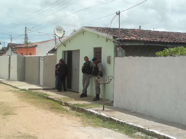 Crime aconteceu na residência da vítima, no  Jardim Veneza (Foto: Reprodução/WhatsApp)