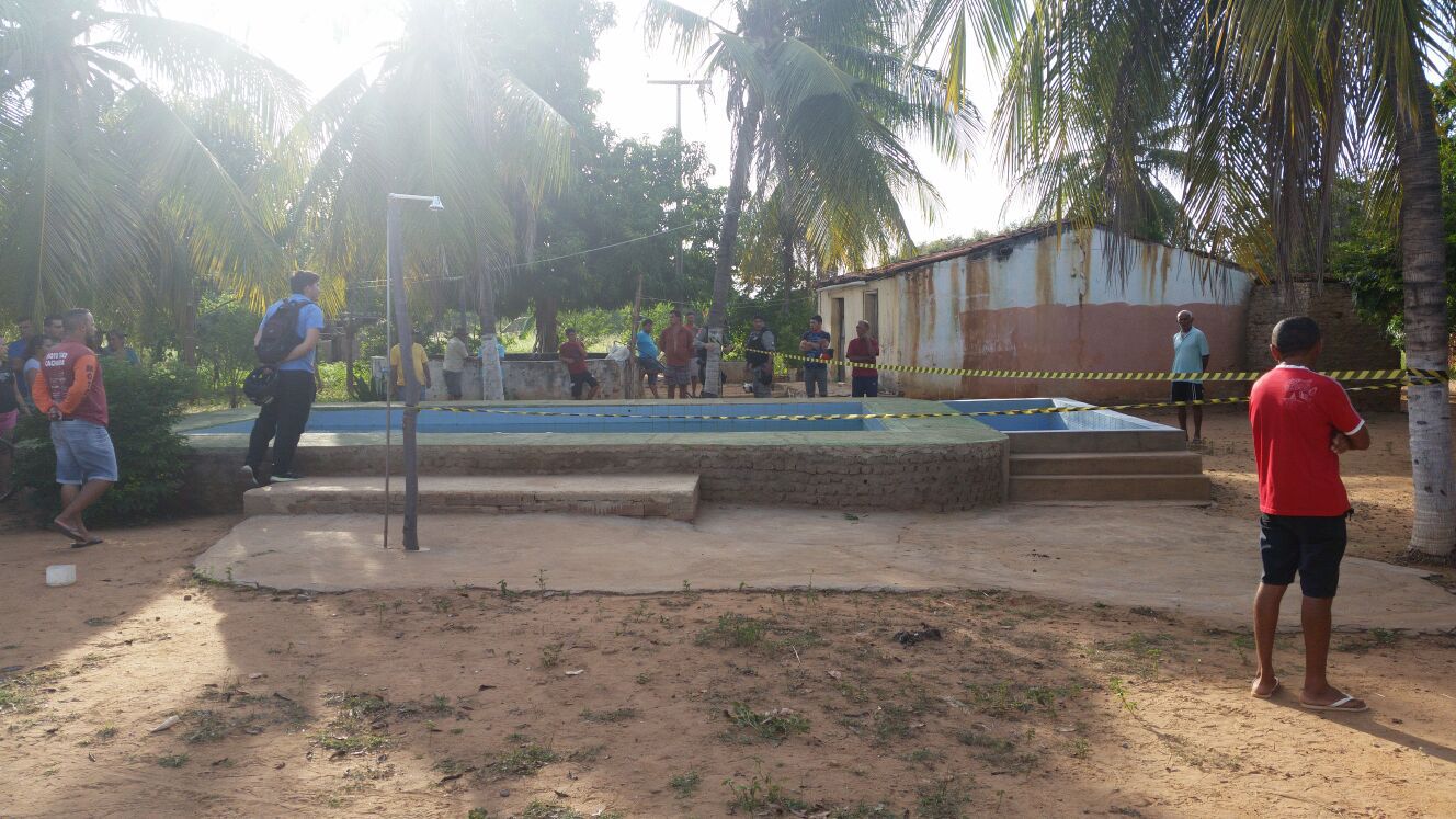 Corpo da vítima foi encontrado em uma piscina na Zona Rural de Cachoeira dos Índios