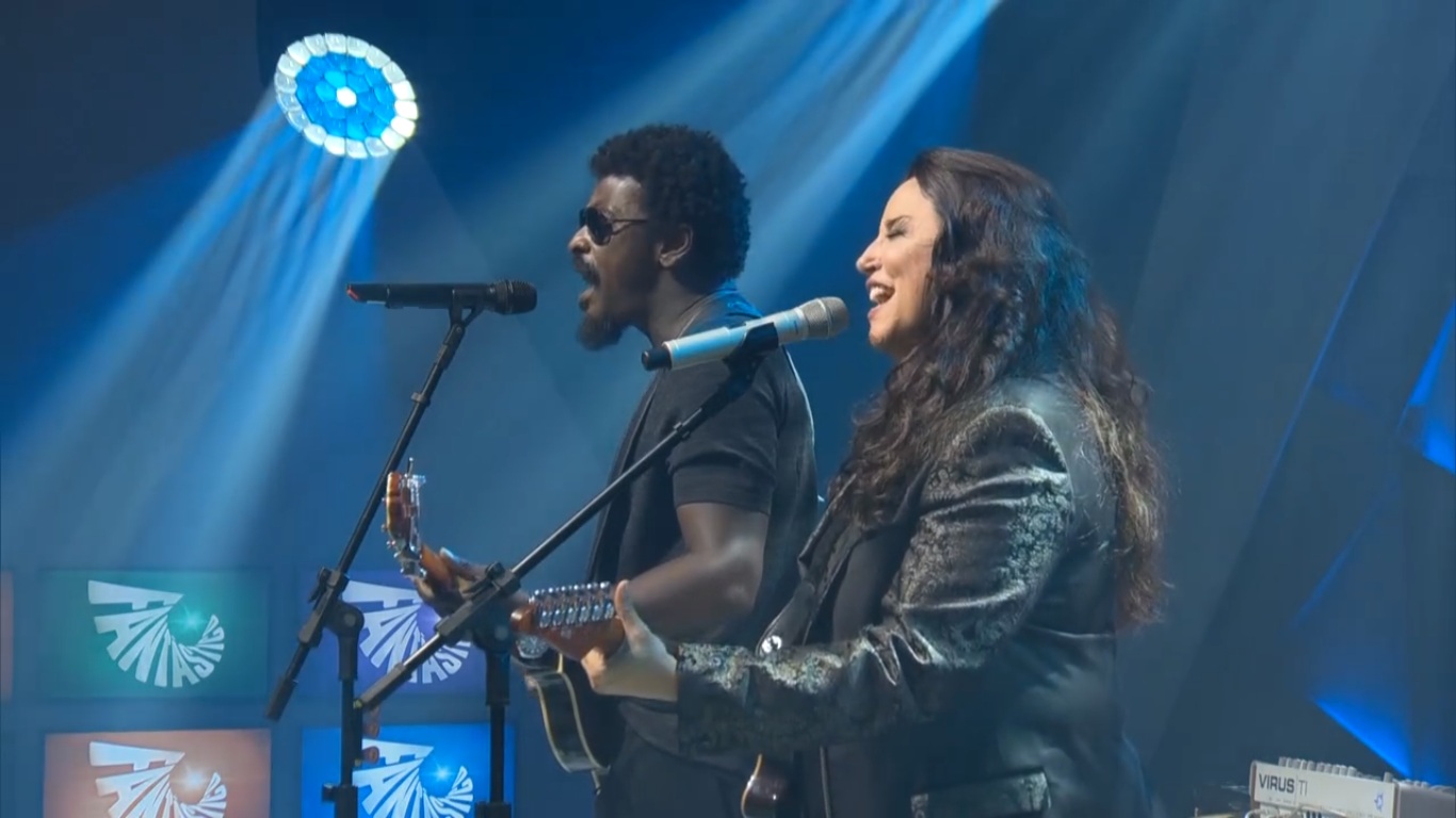 Seu Jorge e Ana Carolina se reencontram em turnê pelo país (Foto: Reprodução)