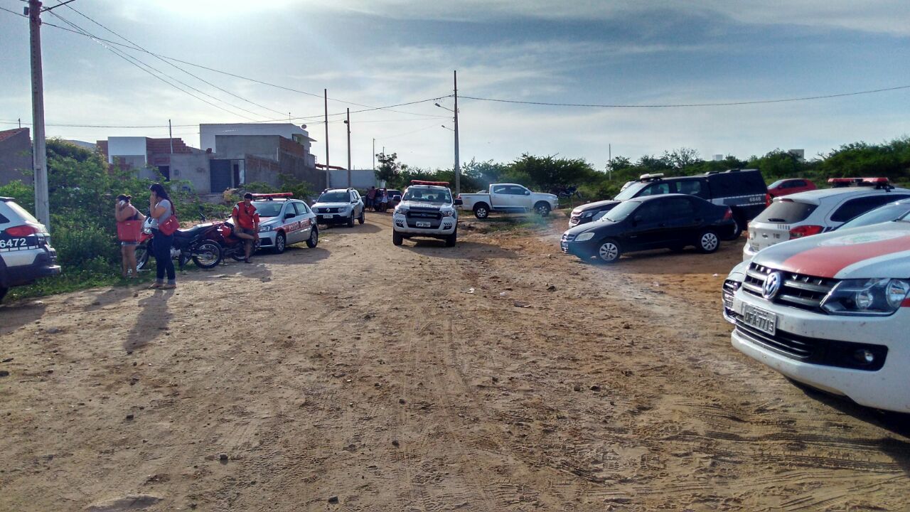 Suspeito de ser um dos líderes de quadrilha que traficava drogas foi preso em Patos, na Paraíba (Foto: Rafaela Gomes)