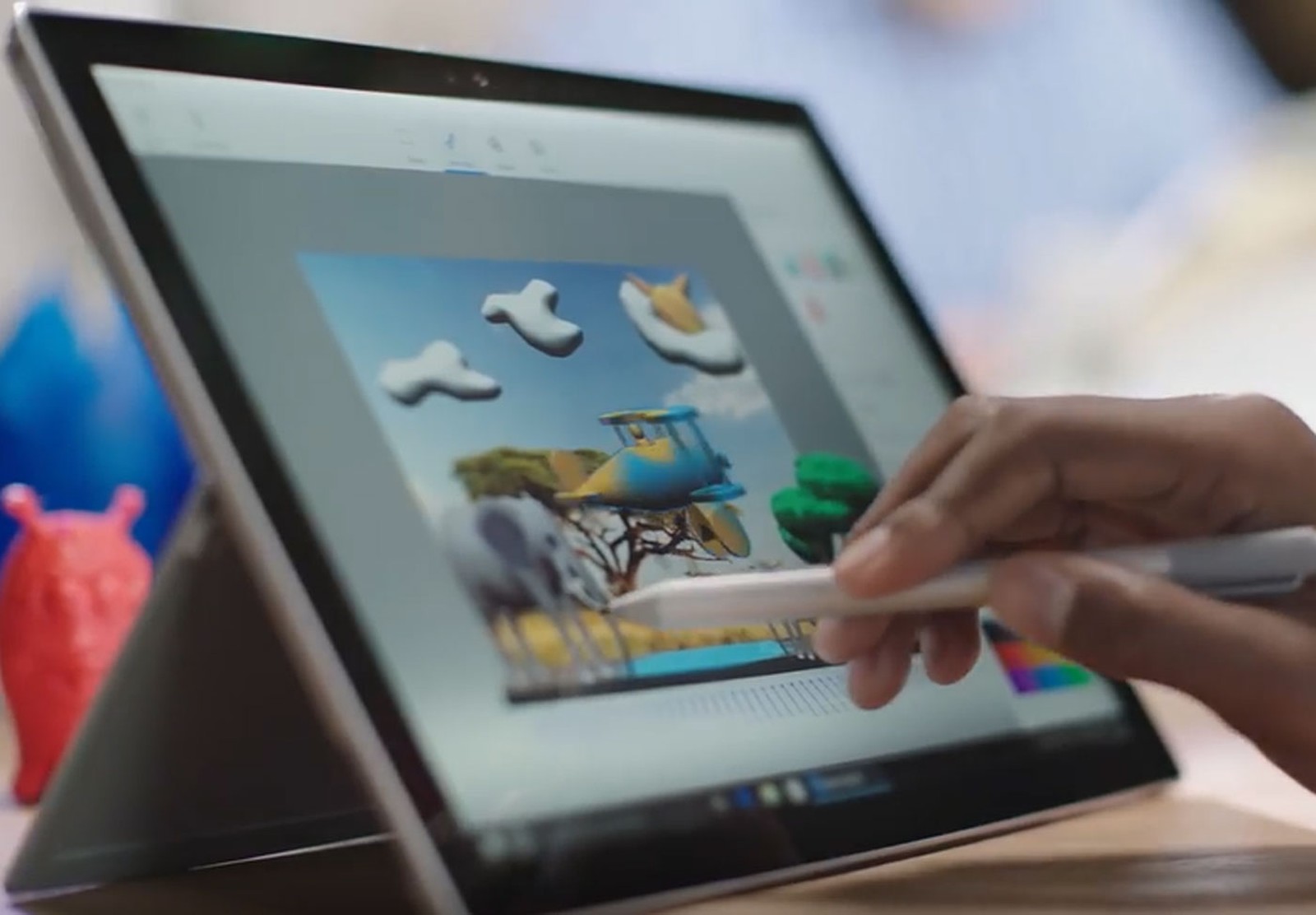 Nova versão do paint para Windows 10 (Foto: Divulgação)